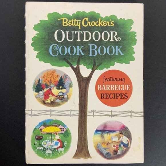 Betty Crocker Outdoor Cook Book Hardcover First Edition Second Printing Vtg 1961 - Picture 1 of 12